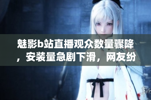 魅影b站直播觀眾數(shù)量驟降，安裝量急劇下滑，網(wǎng)友紛紛猜測原因(1)