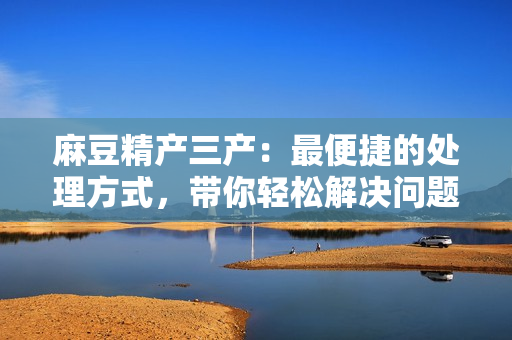 麻豆精產三產：最便捷的處理方式，帶你輕松解決問題