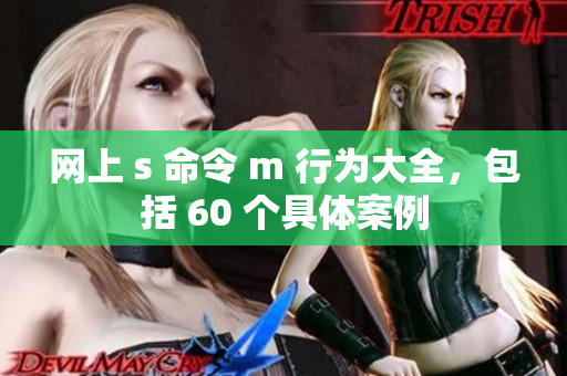 網上 s 命令 m 行為大全，包括 60 個具體案例