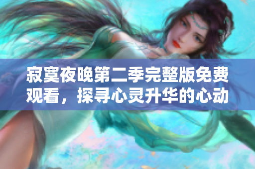 寂寞夜晚第二季完整版免費觀看，探尋心靈升華的心動故事