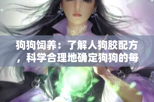 狗狗飼養：了解人狗膠配方，科學合理地確定狗狗的每日飲食量